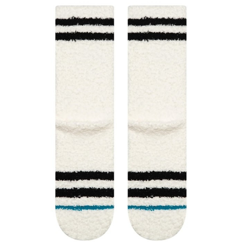 NWT Women's Stance Classic Crew White and Black Striped Socks - Picture 5 of 9